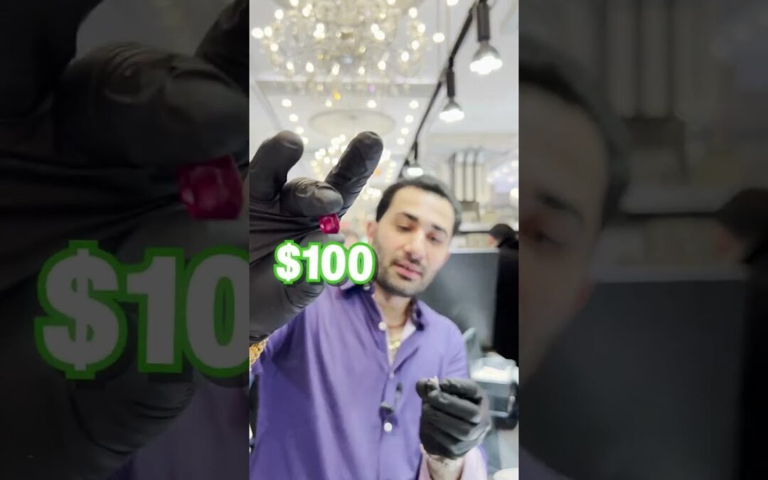 $100,000 vs $10,000 SAPPHIRES!!!! #shorts