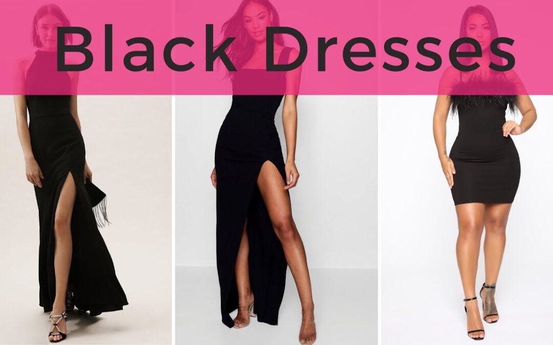 Black Dress Ideas -What Can I Wear With A Black Dress?