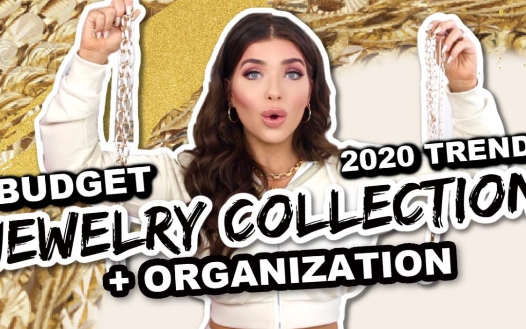 MY BUDGET JEWELRY COLLECTION | 2020 Jewelry Trends | Jewelry Organization Ideas
