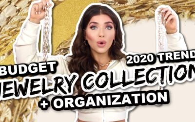 MY BUDGET JEWELRY COLLECTION | 2020 Jewelry Trends | Jewelry Organization Ideas