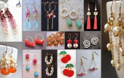 Trendy and Stylish!!.. 15 Home-Made Design of DIY Earrings for Fancy Girls || Daily Were