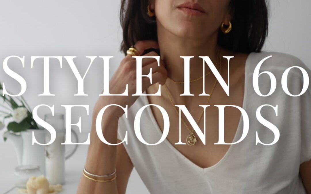 60 Second Jewelry Styling Hacks Everyone Can Use