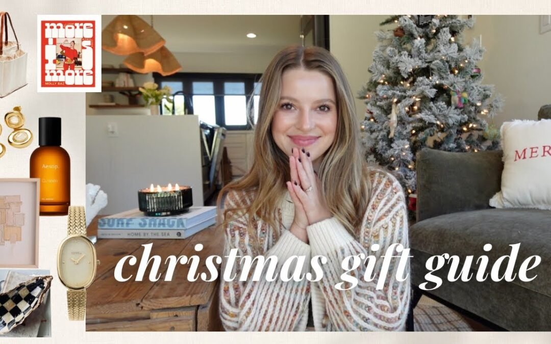 2023 Christmas Gift Guide + Wishlist (for her! jewelry, home, beauty, accessories)