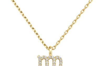 PAVOI 14K Gold Plated Cubic Zirconia Astrology Necklaces for Women – Zodiac Pendant Jewelry Gifts – Zodiac Sign Pendant Necklaces