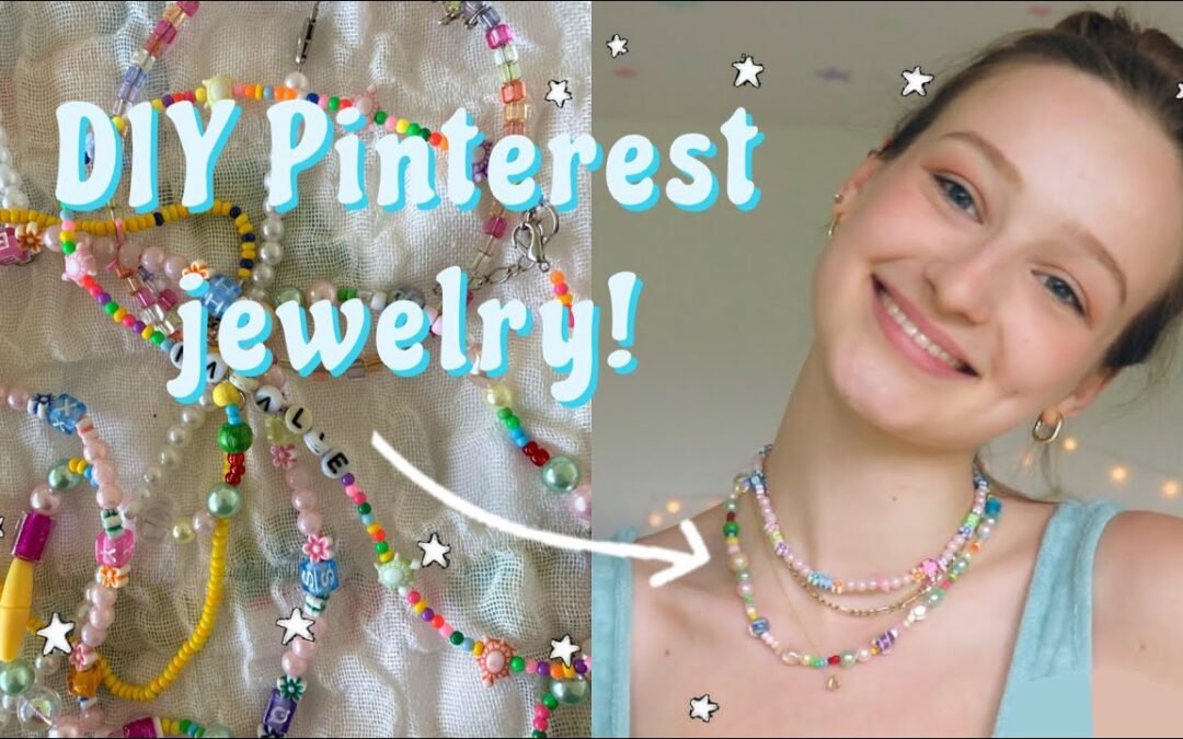 Making trendy jewelry! | Pinterest inspired