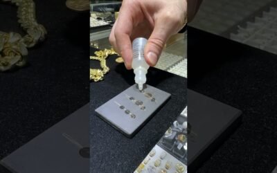 TESTING GOLD JEWELRY AT TRAXNYC #shorts