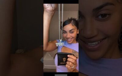 I made this custom name pendant for my boyfriend from Ghetluxe