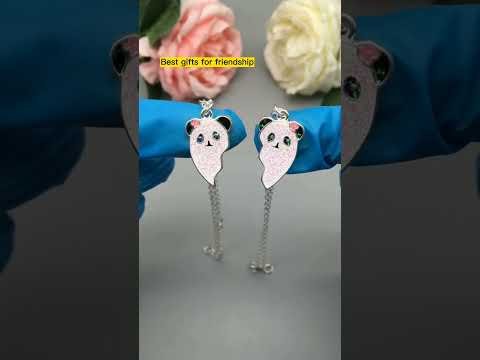 BFF magnetic friendship necklaces. Friendship jewelry gifts.