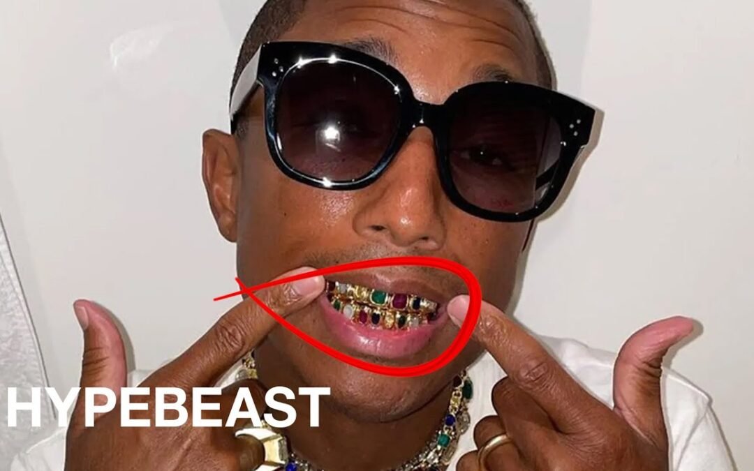 A Million Dollar Chain to Diamond Sunglasses: Why Pharrell's Jewelry is Unmatched I TAGGED