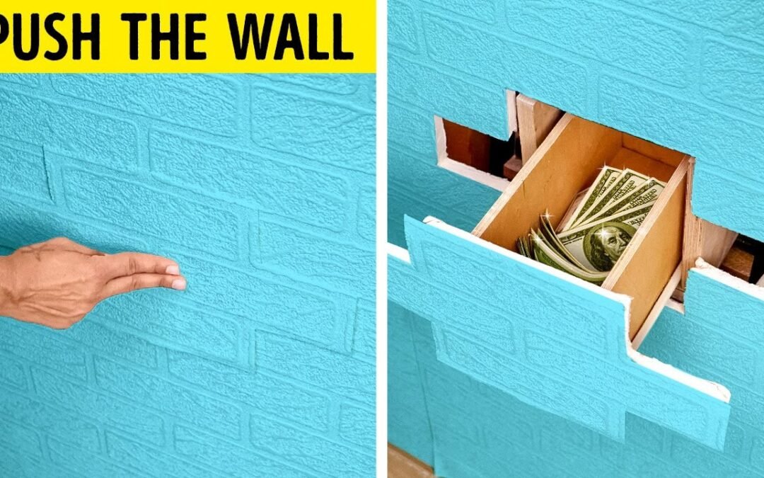 SMART WAYS TO HIDE MONEY & JEWELRY || USEFUL HOME HACKS